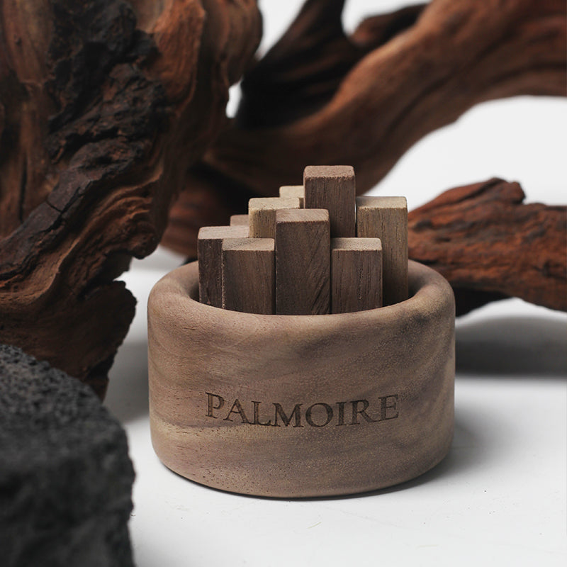 Wood Diffuser - Black Walnut Wood by PALMOIRE