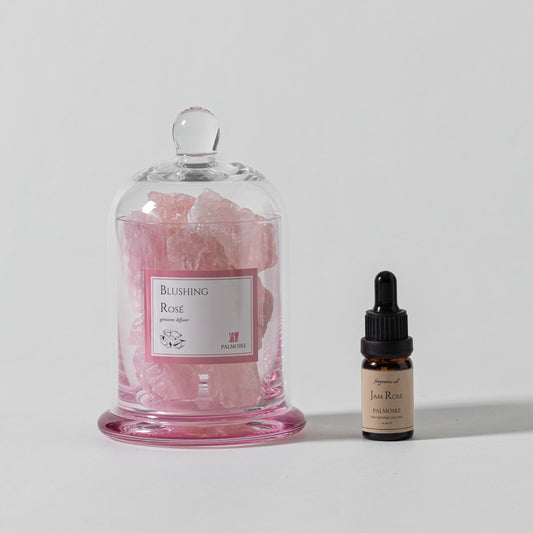 Blushing Rosé Gemstone Diffuser by PALMOIRE