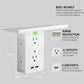 Executive Shelf Multi Charge Wall Outlet by VistaShops