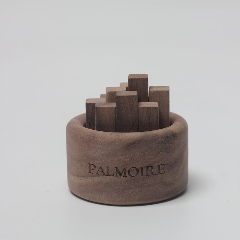 Wood Diffuser - Black Walnut Wood by PALMOIRE