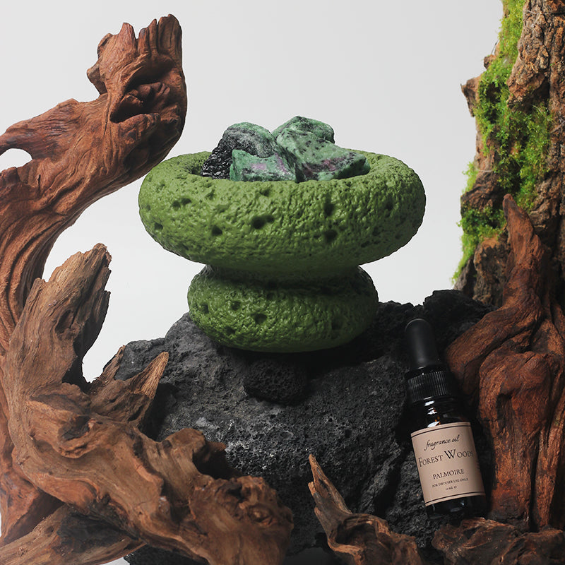 Green Moon Diffuser - Forest Woods by PALMOIRE