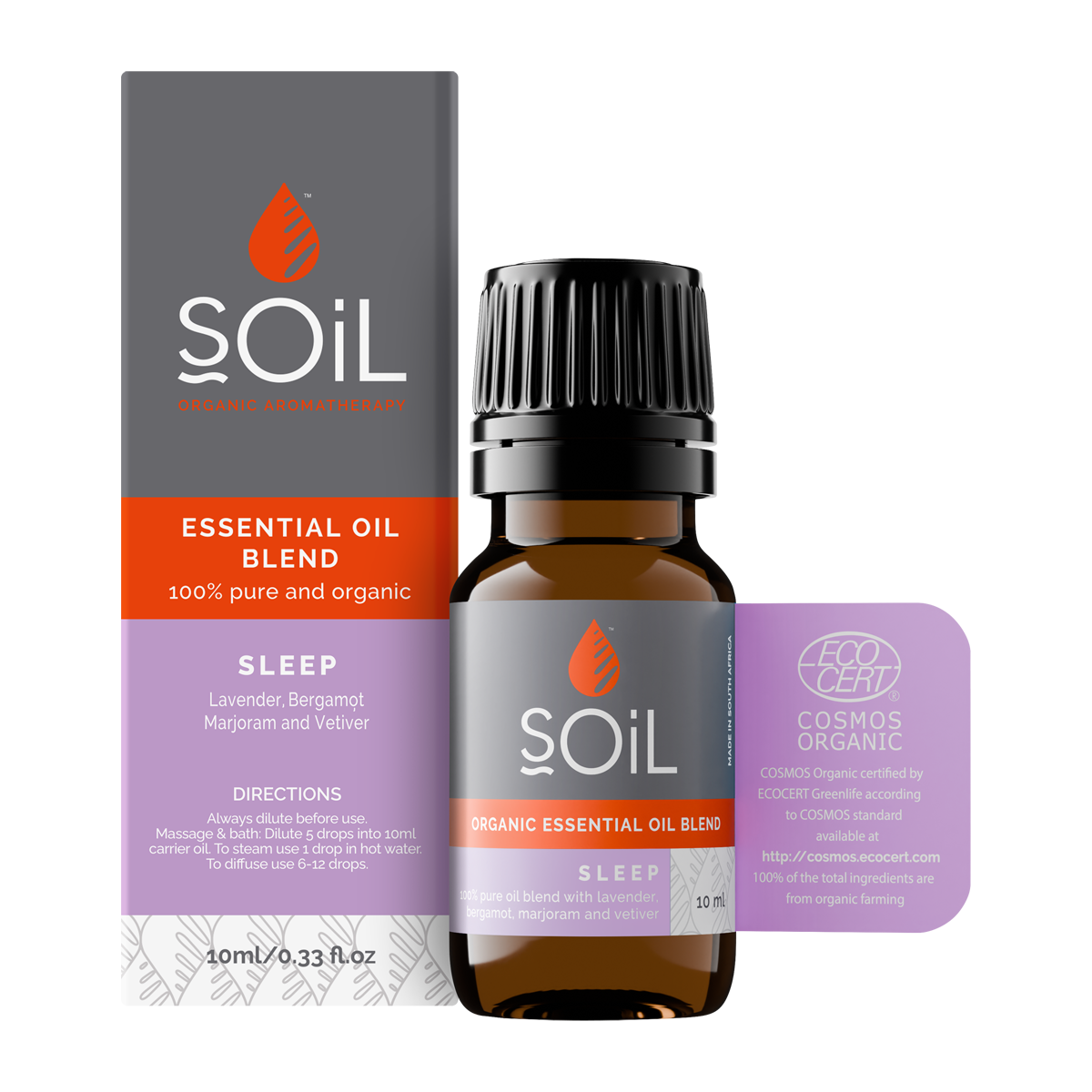 Sleep - Organic Essential Oil Blend by SOiL Organic Aromatherapy and Skincare