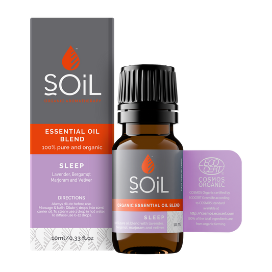 Sleep - Organic Essential Oil Blend by SOiL Organic Aromatherapy and Skincare