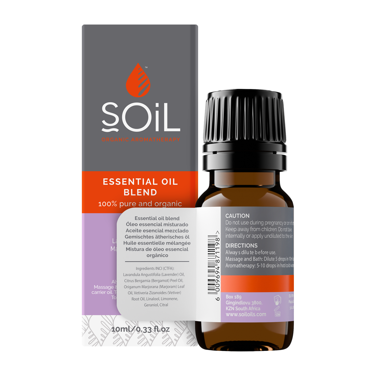 Sleep - Organic Essential Oil Blend by SOiL Organic Aromatherapy and Skincare