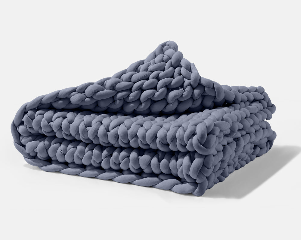 Gravity Chunky Knit Blanket by Gravity Blankets