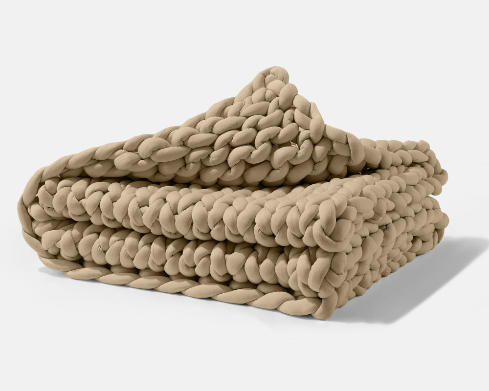 Gravity Chunky Knit Blanket by Gravity Blankets