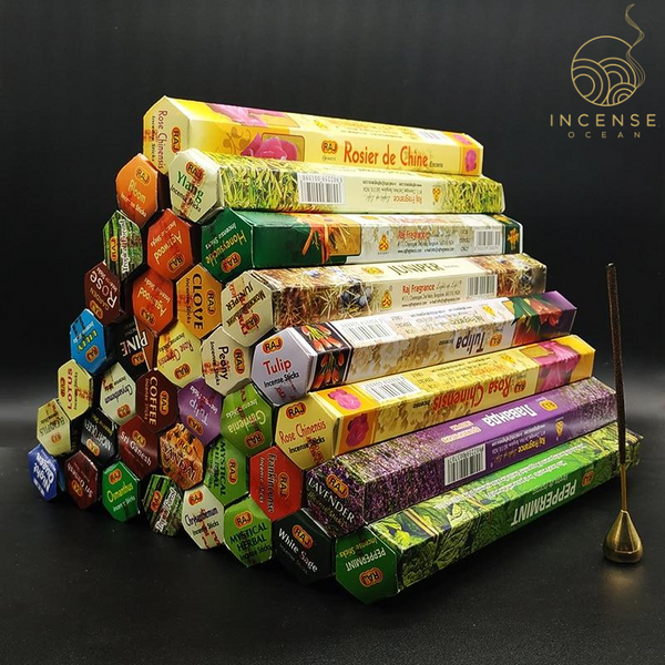 Indian Incense Stick Handmade Aromatherapy Sticks 20 Sticks Per Box by incenseocean