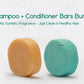 Shampoo Bar & Conditioner Bar Bundle by BeNat