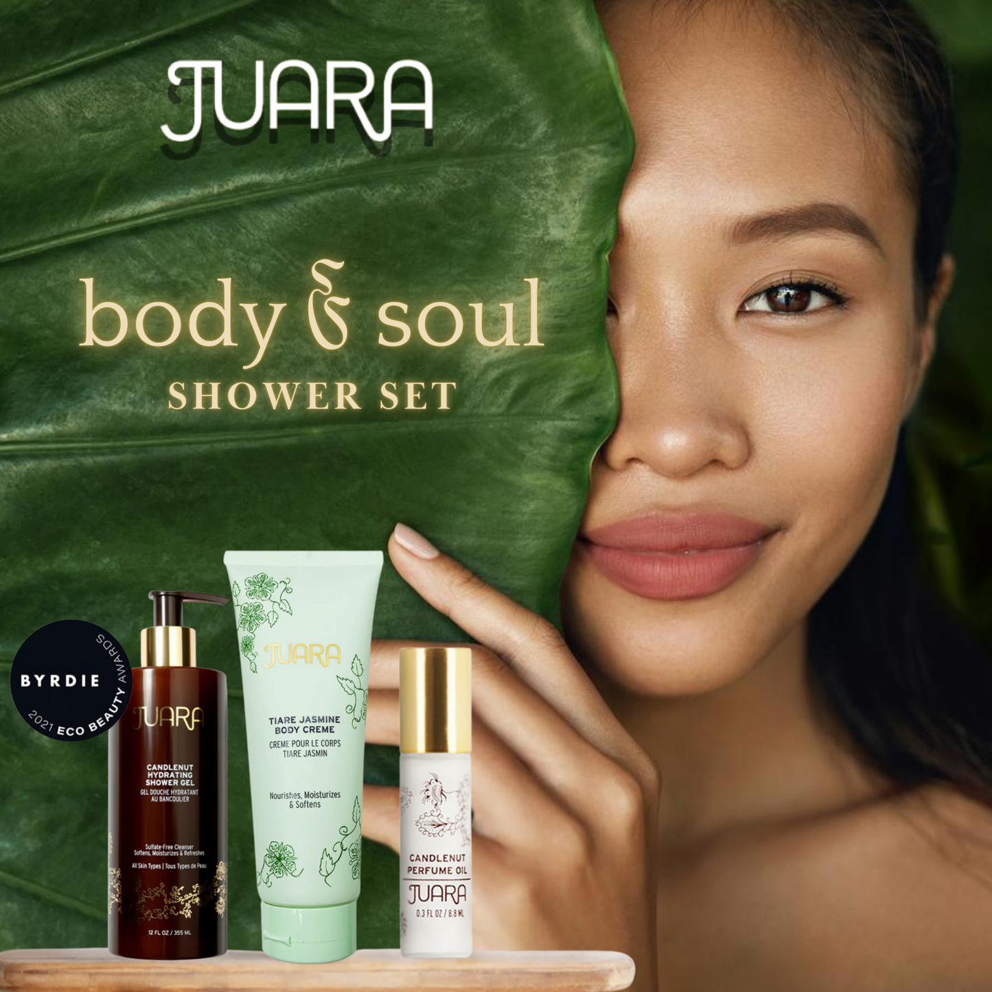 Body & Soul Shower Set by JUARA Skincare