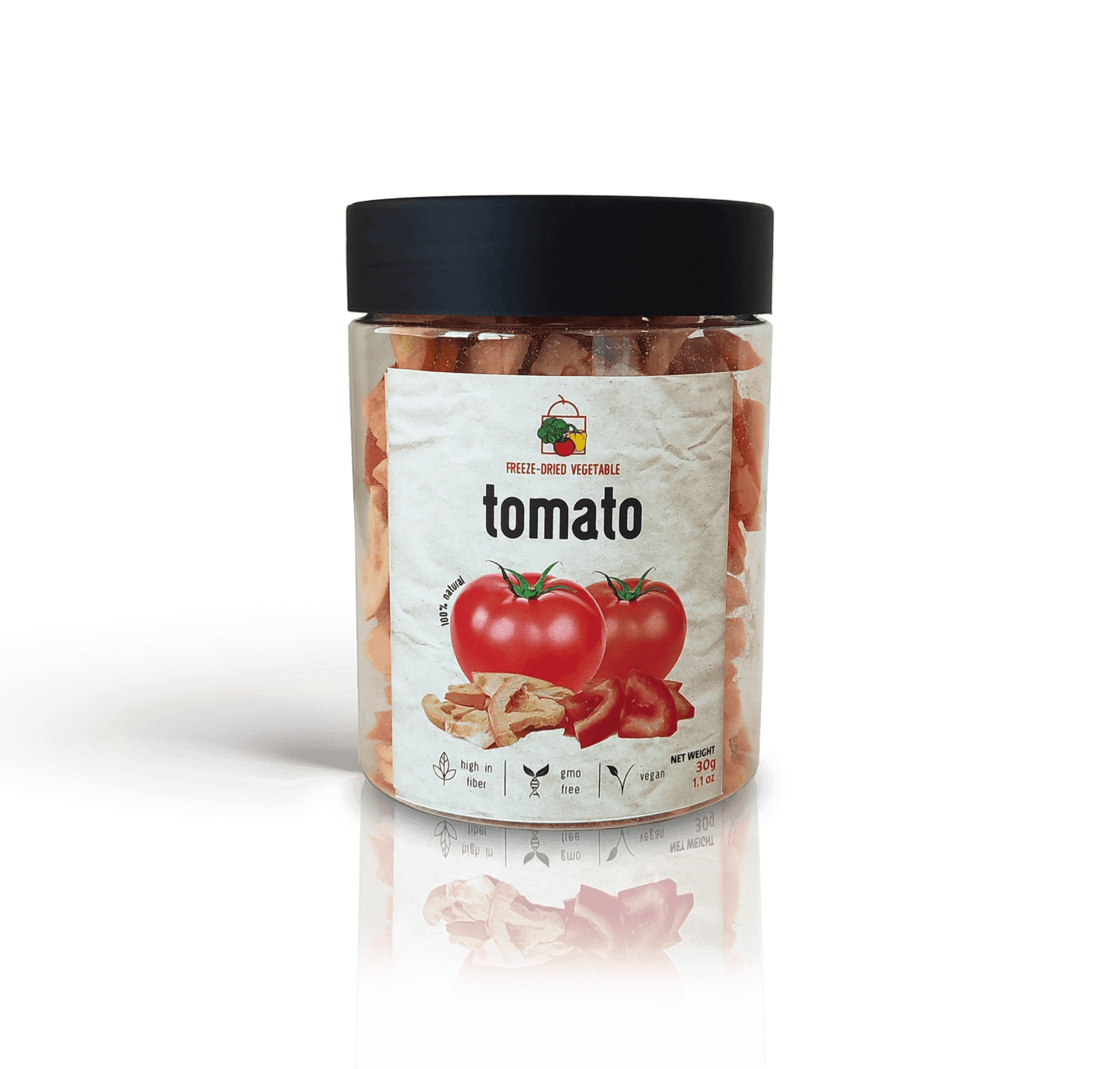 Freeze-Dried Tomato Slices by Diaita Smart Foods (Worldwide Shipping)