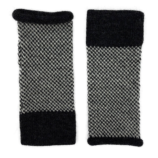 Midnight Interwoven Alpaca Gloves by SLATE + SALT