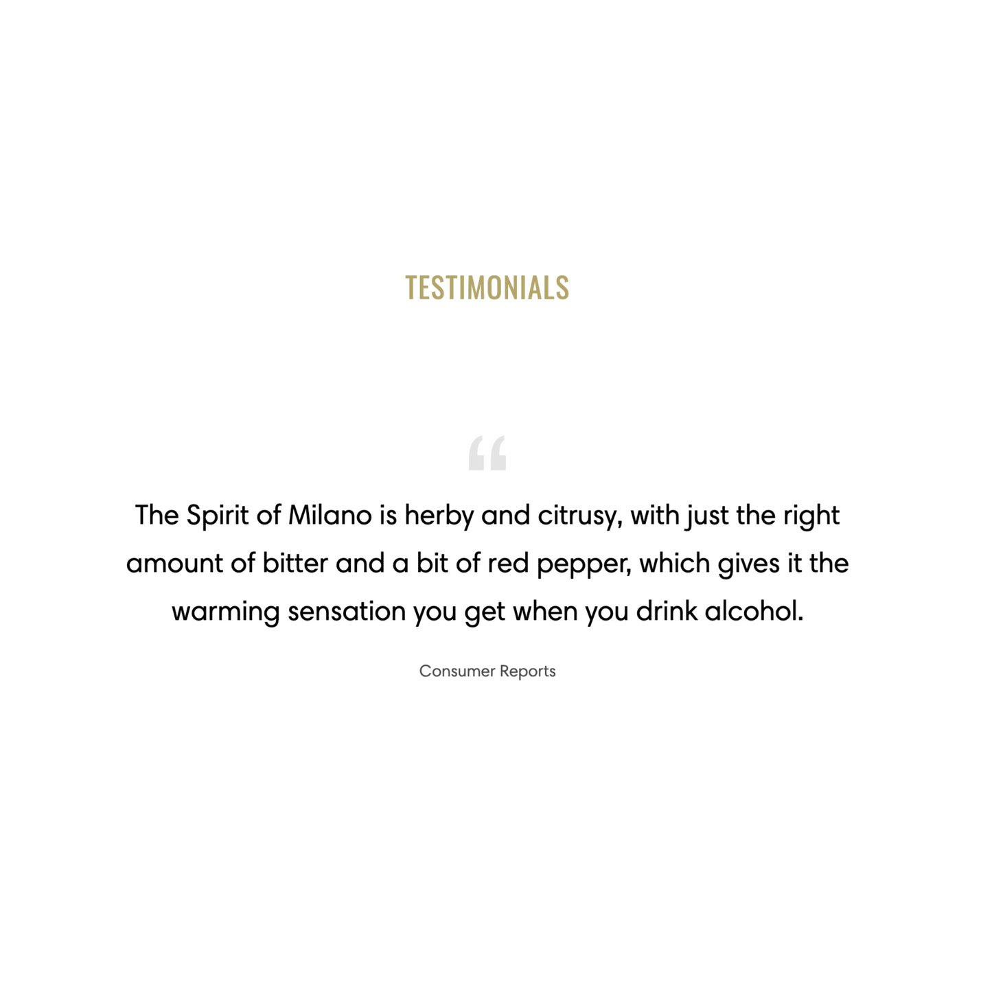 The Spirit of Milano by The Free Spirits Company