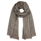 Espresso Handloom Cashmere Scarf by SLATE + SALT