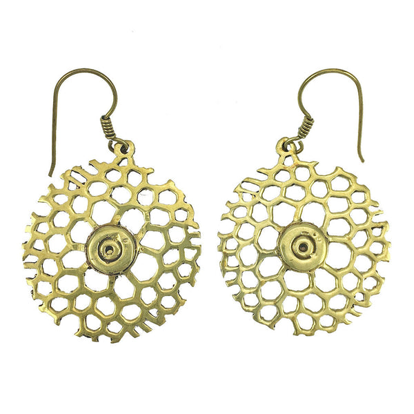 Honeycomb Bomb Earrings by SLATE + SALT