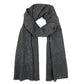 Charcoal Handloom  Cashmere Scarf by SLATE + SALT