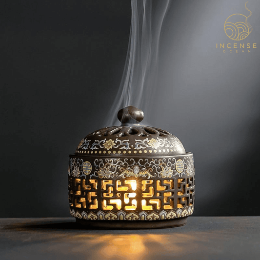 Chinese Classical Ceramic Incense Holder by incenseocean