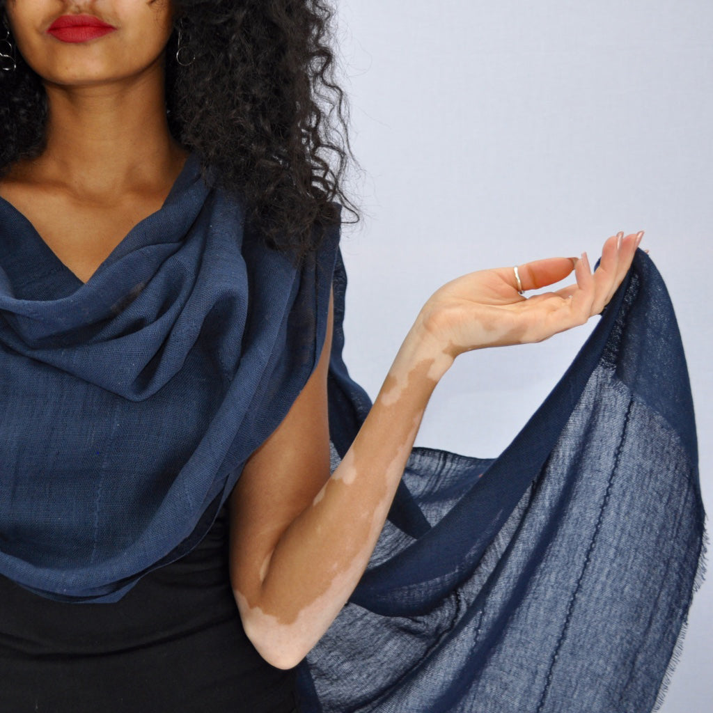 Classic Cotton Wrap Scarf by SLATE + SALT