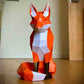 Fox 3D Model by PAPERCRAFT WORLD
