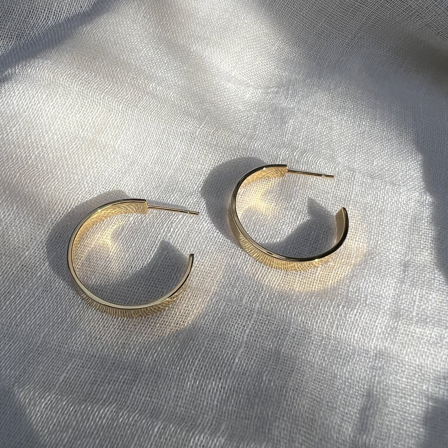 Chunky Bombshell Hoop Earrings by SLATE + SALT