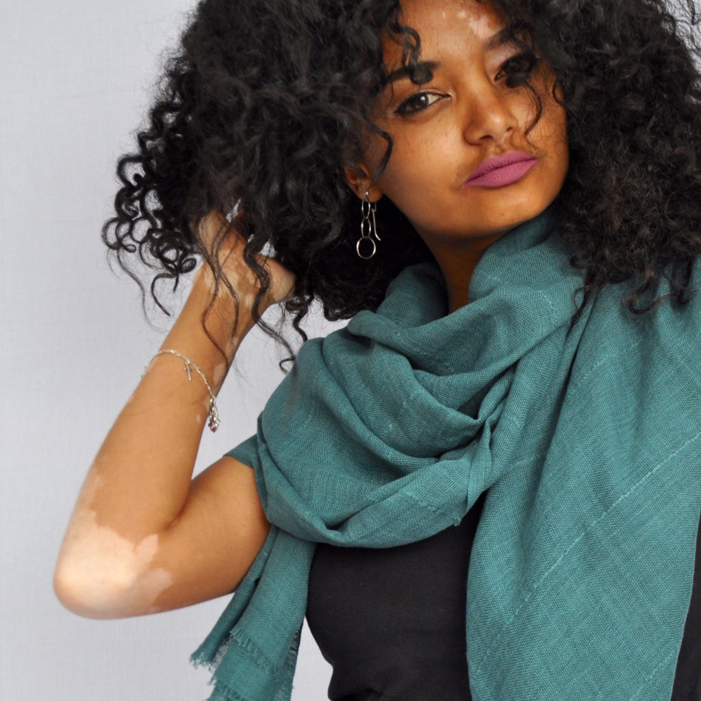 Classic Cotton Wrap Scarf by SLATE + SALT