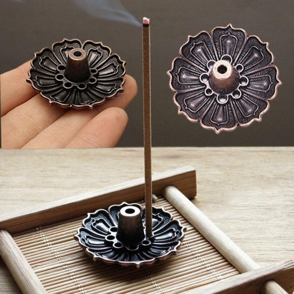 Mini Lotus Flower Incense Sticks Holder by incenseocean
