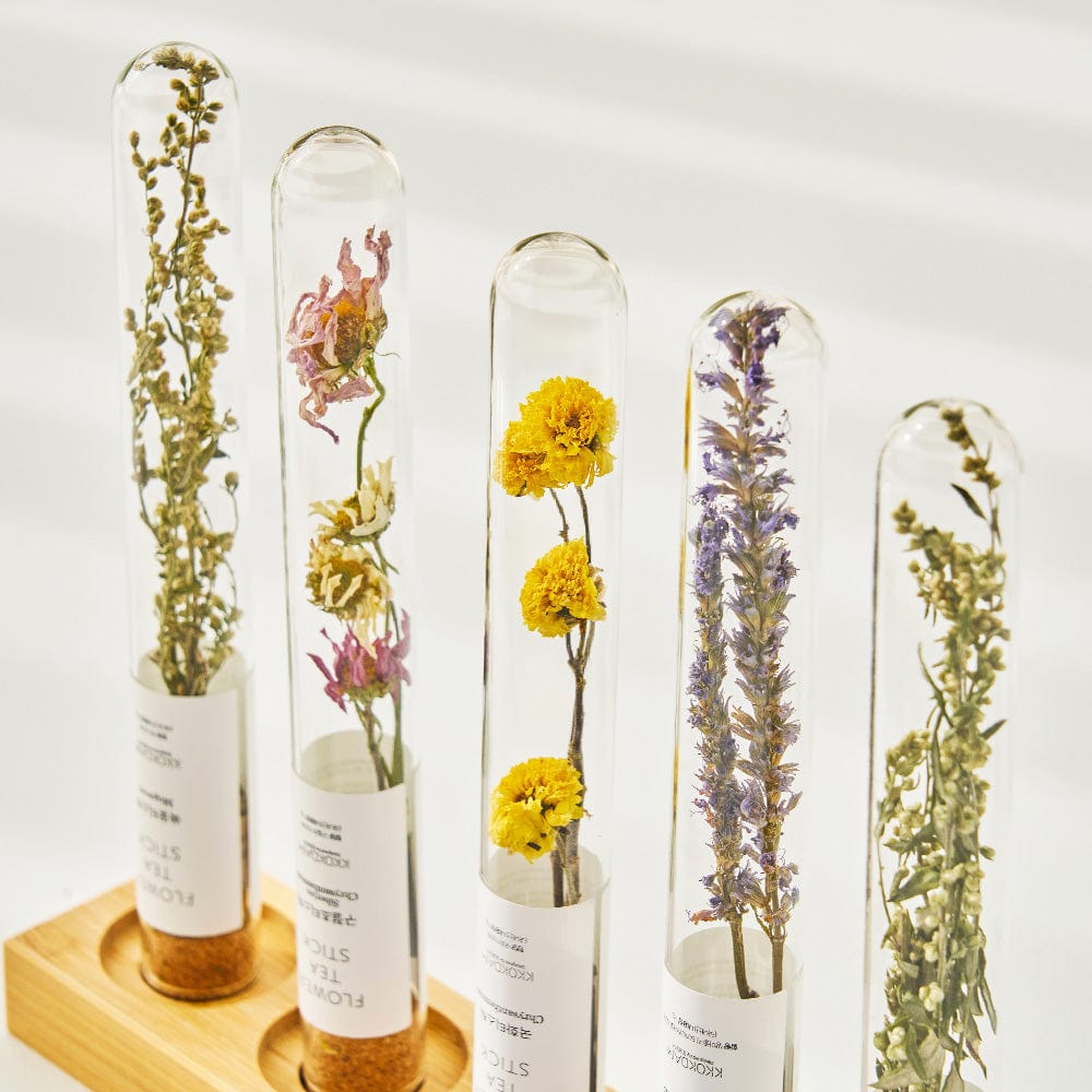 Assorted Flower Tea Stick Gift Set by KKOKDAM