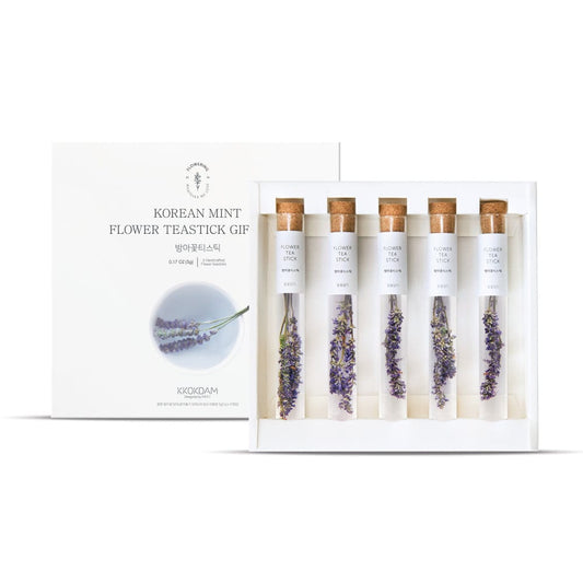 Korean Mint Flower Tea Stick Gift Set by KKOKDAM