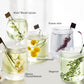 Assorted Flower Tea Stick Gift Set by KKOKDAM