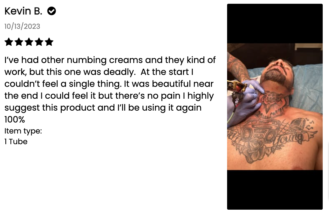 Signature Tattoo Numbing Cream (Wholesale) by Tattoo Numbing Cream Co.