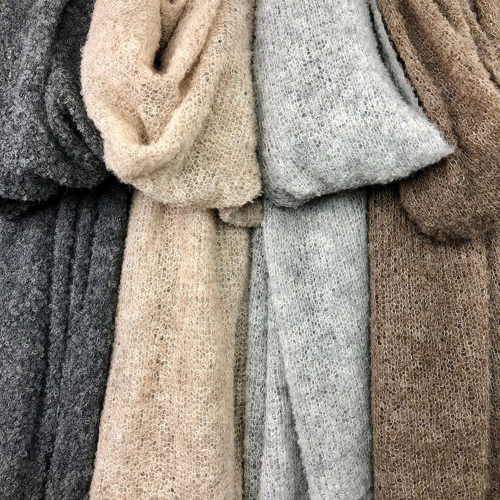 Almond Ultra Plush Alpaca Scarf by SLATE + SALT