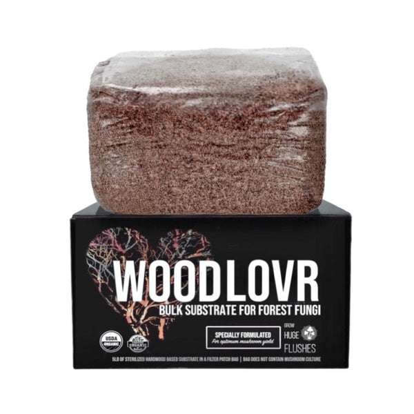 ‘Wood Lovr’ Organic Hardwood-Based Sterile Mushroom Substrate by North Spore