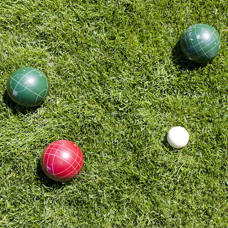Bocce Ball Set with Carrying Case by Hey! Play!