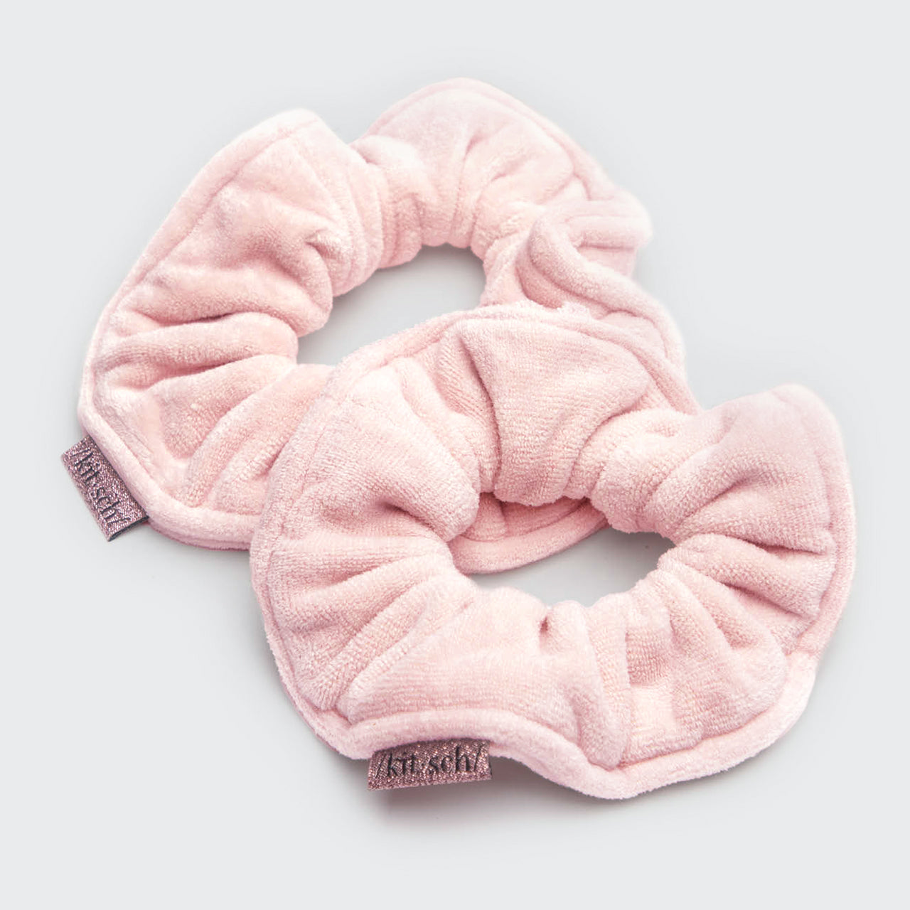 Towel Scrunchie 2 Pack - Blush by KITSCH - Lotus and Willow