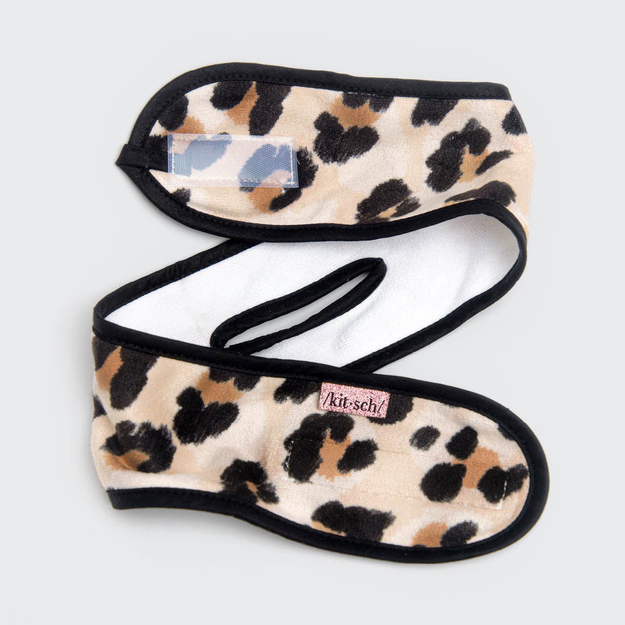 Microfiber Spa Headband - Leopard by KITSCH - Lotus and Willow
