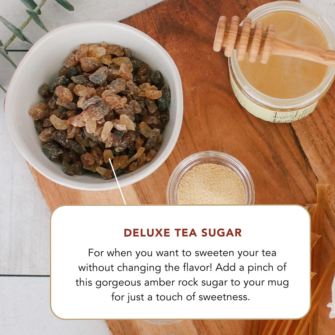 Deluxe Tea Sugar (Rock Sugar for Tea) by Plum Deluxe Tea - Lotus and Willow