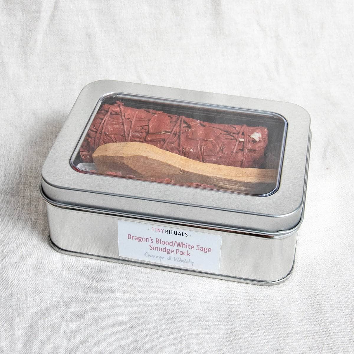 Dragon's Blood/White Sage Smudge Gift Pack by Tiny Rituals