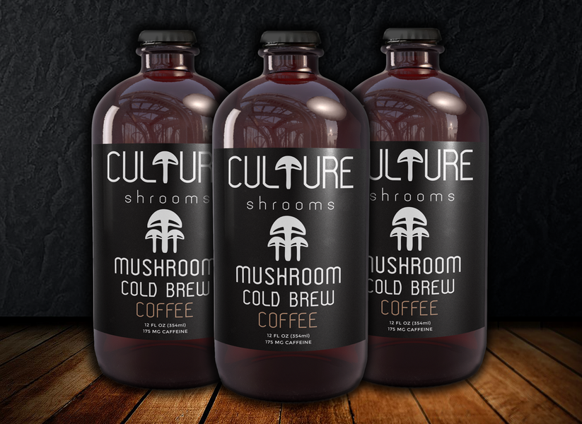 The Original Cold Brew Coffee Infused with 100% Organic Mushrooms by CULTUREShrooms - Lotus and Willow