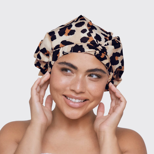 Luxury Shower Cap - Leopard by KITSCH