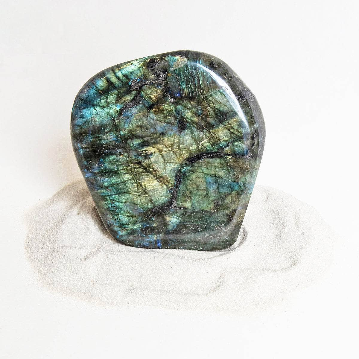 Labradorite Blue Flame Freeform Crystals by Tiny Rituals