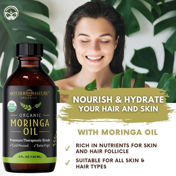 Moringa Oil by Mother Nature Organics