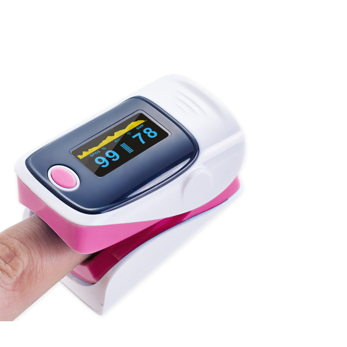 Fingertip Pulse Oximeter And Blood Oxygen Saturation Monitor With LED Display by VistaShops