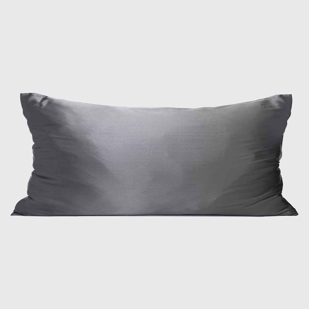 King Satin Pillowcase - Charcoal by KITSCH - Lotus and Willow