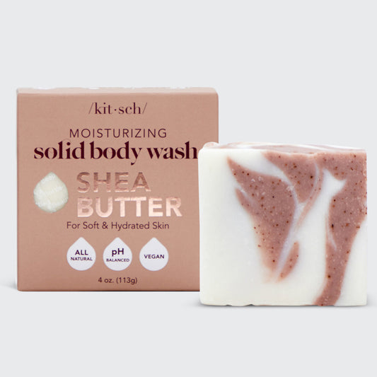 Shea Butter Solid Body Wash by KITSCH - Lotus and Willow