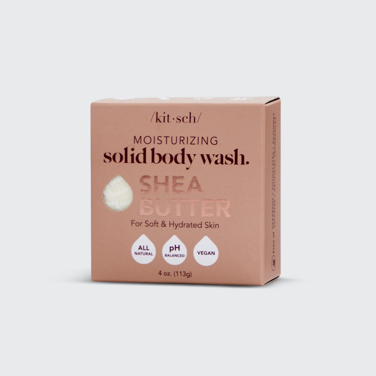 Shea Butter Solid Body Wash by KITSCH - Lotus and Willow