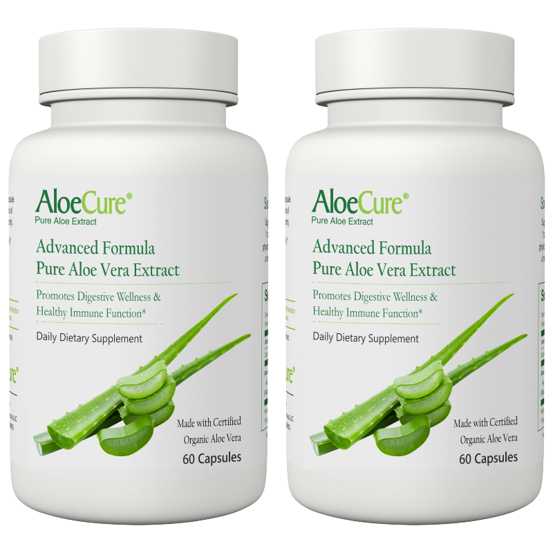 AloeCure Advanced Formula Aloe Capsules by AloeCure