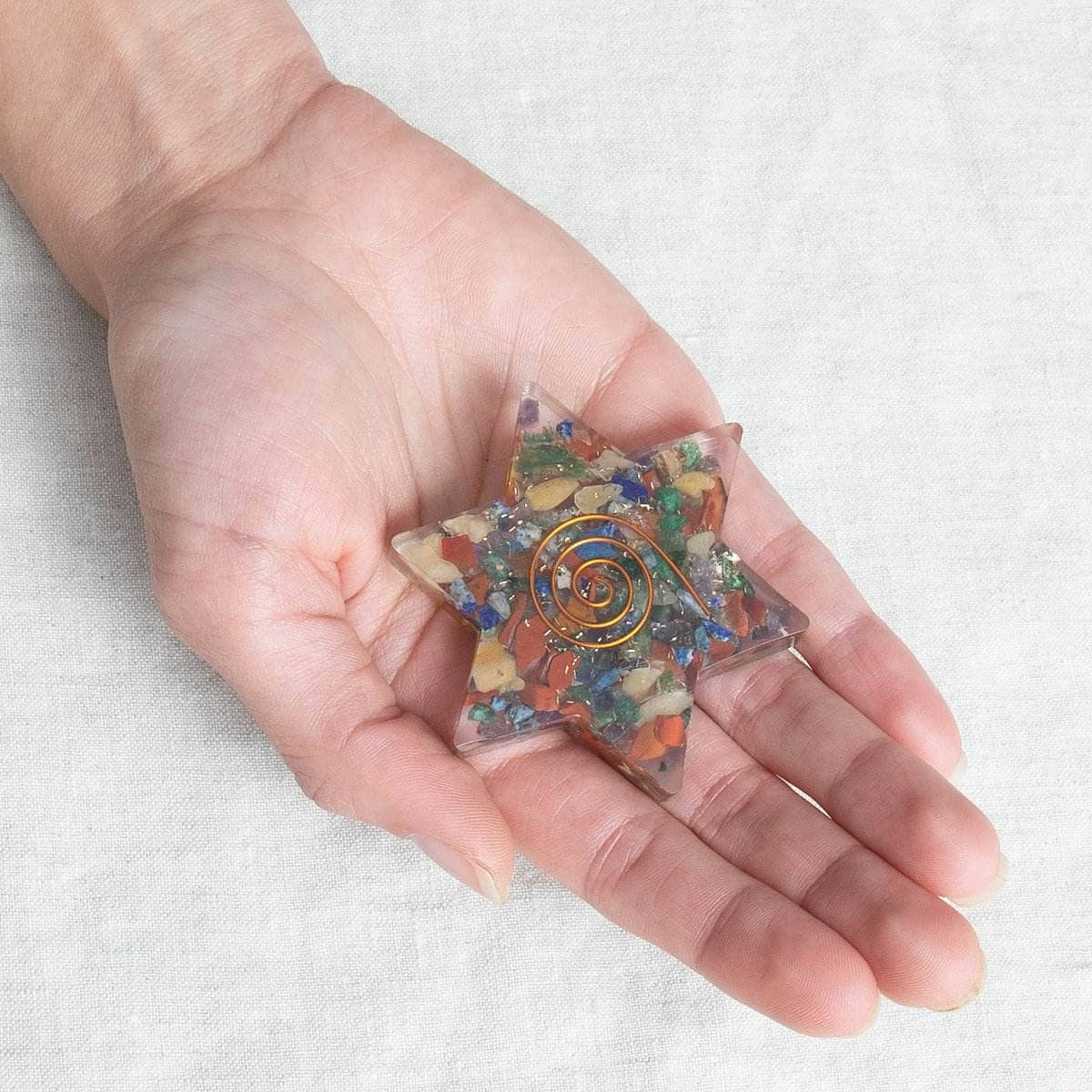 Orgone Gemstone Stars by Tiny Rituals