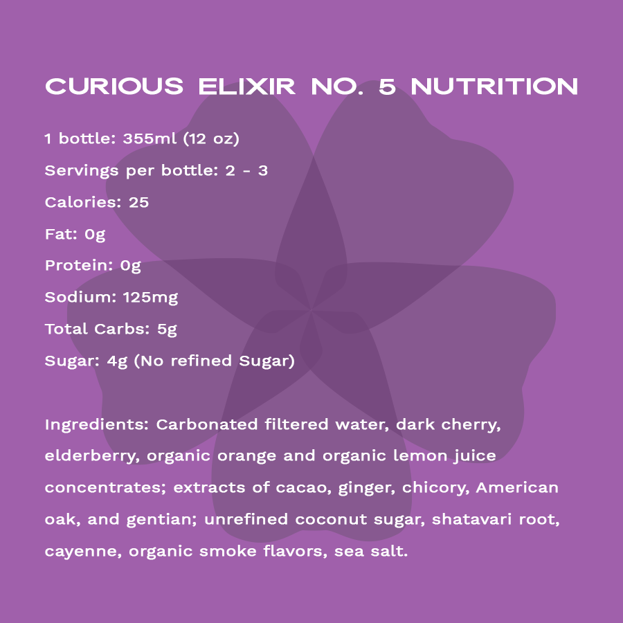 Curious Elixir No. 5  (LIMITED RELEASE) by Curious Elixirs - Lotus and Willow