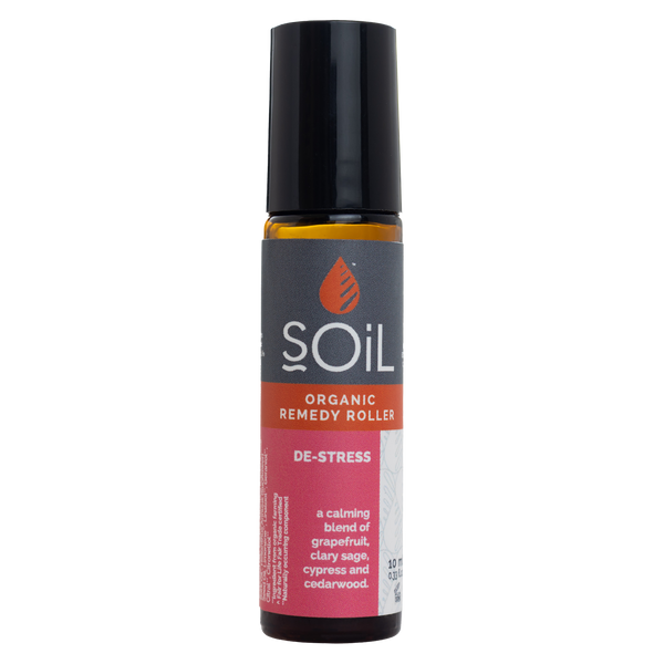 De-Stress - Organic Remedy Roller by SOiL Organic Aromatherapy and Skincare