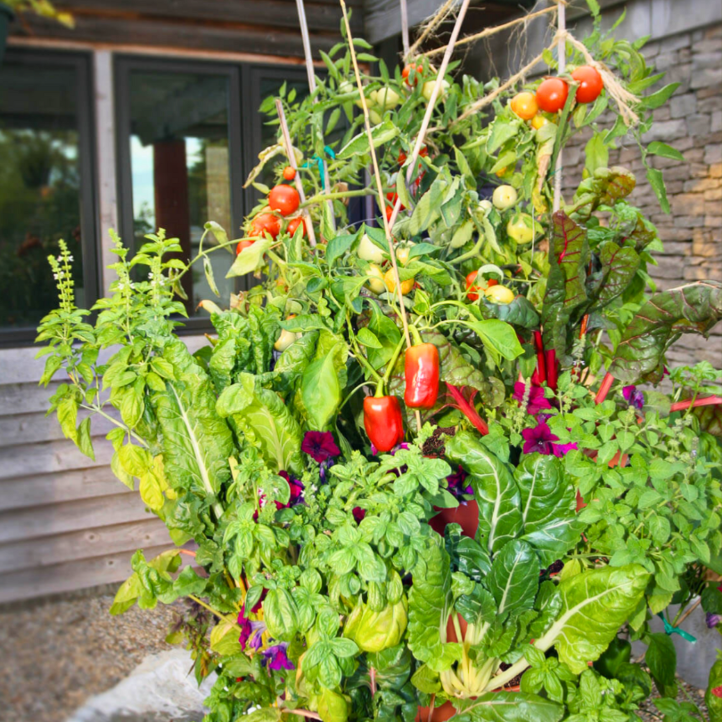 Garden Tower Project 2 Composting Vertical Garden Planter by Garden Tower Project - Lotus and Willow