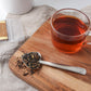 Heirloom Heart Pewter Tea Scoop by Plum Deluxe Tea - Lotus and Willow